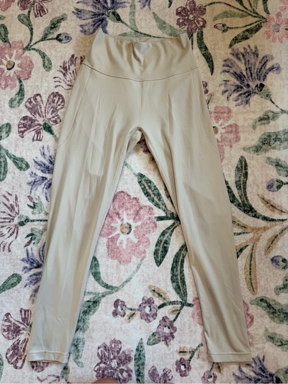 adidas cream Leggings